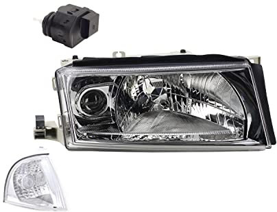 Johns, Scheinwerfer kompatibel zu Skoda Octavia 1U Rechts inkl. Stellmotor ink. Blinker