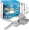 Bell+Howell - Ventilatore da soffitto con luci a LED e telecomando, ricambio per faretto, camera da letto, cucina, soggiorno, 1000 lumen/5000 Kelvins
