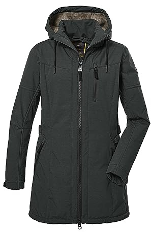 G.I.G.A. DX Damen Gw 46 Wmn Sftshll Prk Softshellparka mit abzippbarer Kapuze