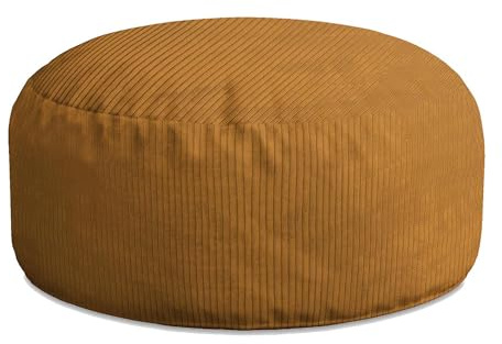 DreamRoots | Couch Hocker, Sitzsack, Wohnzimmer, für Sessel & Sofa, Sitz Poof, Sessel Pouf, leicht