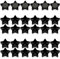 PYJLBX Magnete für Magnettafel,30 Magnet Kühlschrankmagnete Kühlschrank Magnete Mini Magnete Klein Whiteboard Magnete Magneten Starker Halt Tafelmagnete,für Whiteboard,Pinnwand,Küche (Sterne,Schwarz)