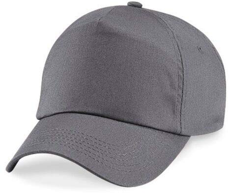 Integriti UK Plain Baseball Cap 10+ Colours Mens Ladies Hat Summer Adjustable Graphite Grey