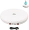 flexman Espositore Girevole Motorizzato, Espositore Girevole da 9,8 Pollici a 360 Gradi per Piatti da Esposizione, Gioielli, Cosmetici, Telefoni Cellulari, Fino a 20Kg (Bianco)