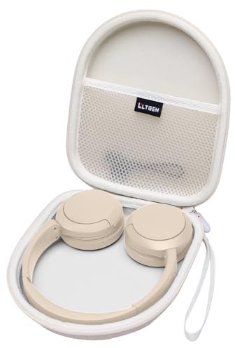 LTGEM Hard Case for Sony WH-CH520 / WH-CH510 Wireless Bluetooth Headphone - Travel Protective Carrying Storage Bag, Khaki