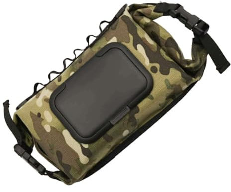 BIUDECO Tragbarer Feuchttuchspender Behälter Aus TPU Mit Klappdeckel Für Camping Outdoor Aufbewahrungstasche in Camouflage