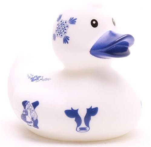 Duckshop I Traditionelle niederländische Badeenten (Badeente Delfter Porzellan)