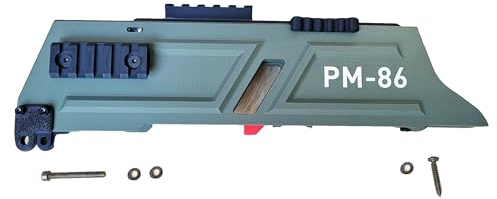 Generisch 8 Pfeil Magazin PM-86 passend für Alligator von Man Kung - Repetiermagazin (GRÜN)