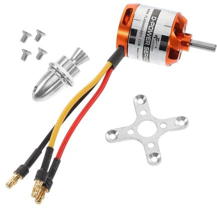 BESTonZON Rc Brushless Motor Fit for Helicopter Airplane Fixed Wing Drone Easy Installation