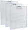 SupRovare 3 Pack 5-Layer Cooker Hood Filter 320x260mm Universal Grease Filter, Extractor Fan Filters with Aluminium Mesh (Not a universal product)