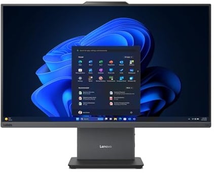 Lenovo ThinkCentre neo 55a 24 Gen 6 13FA - All-in-One (Komplettlösung) - mit Monitorständer - Ryzen 5 220/3.2 GHz - RAM 16 GB - SSD 512 GB - TCG Opal Encryption, NVMe - Radeon 740M - 1GbE