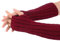 VUCDXOP Winter Gestrickte Handschuhe für Damen, Fingerlose Armstulpen Feinstrick lang Handwärmer Stulpen, Warm Strick Handschuhe Pluswärmer Handstulpen Armwärmer Stulpen für Damen