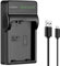 Neewer Slim Fast EN-EL14 EN-EL14a Chargeur de Batterie, Compatible avec Nikon D3500, D5600, D3300, D5100, D5500, D3100, D3200, D5200, D5300, D3400, DF, Coolpix P7000, P7100, P7700, P7800 et Plus