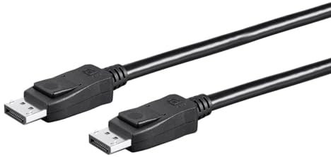 Monoprice DisplayPort 1.4 Cable - 32.4 Gbps, 8K@60Hz, 4K@120Hz, Dynamic HDR, High Bit Rate 3, Display Stream Compression 1.2, 6 Feet, Black - Select Series