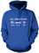 HotScamp All I Need In Life Food Sleep WIFI Unisex Adults and Kids Hoodie - Funny Millenial Teenager Gamer Lazy Blue Large