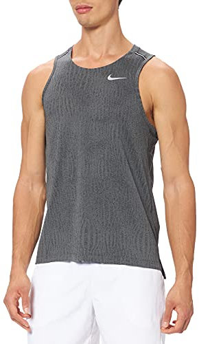 Nike Miler Jaquard Ff Tanktop Black/Iron Grey/Reflective Sil M
