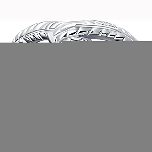NJKM Ring 925 Sterling Silber Aragorn Ringe Von Barahir LOTR Ehering for Männer Filmfan Schmuck (Size : 7)