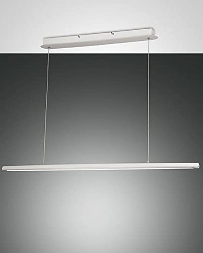 Fabas Luce Mason LED Einbau-Pendelleuchte Deckenleuchte Weißglas