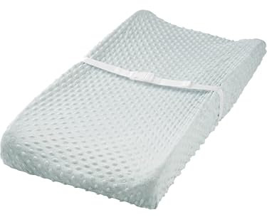 Simple Joys by Carter's Baby 2-Pack Cotton Changing Pad Covers Pañal para Nadar, Gris/Verde Salvia, Talla única (Pack de 2) bebés Unisex