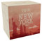 Salvadanaio in legno con bel motivo e testo – Trip to New York in rosso salvadanaio in legno per il prossimo viaggio in città a New York come regalo per persone che amano e molto intorno