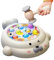 LINGJIONG topo Whack | Juguete creativo dulce con sonido y martillo,Juego electrónico mini arcajuguete desarrollo temprano para 3 4 5 6 7 8 años niña