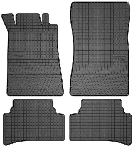 MatsMore Fussmatten gummi set passt für Mercedes C-Klasse W202 1993-2001 Erleben Sie neuen Reisekomfort mit rutschfesten Fußmatten ElToro- Allwetter fußmatten Auto- Allwetter fußmatten Auto, Schutz vo
