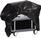 Ram® Large BBQ Cover Large Wagon Trolley Oil Barrel BBQ Barbecue Green Garden Protection Waterproof Cover 145CM X 61CM X 117CM IN BLACK/GREY/GREEN (Black)