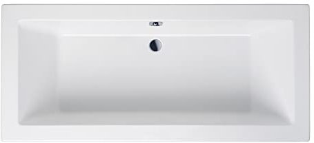 Aloni Baignoire en acrylique blanc (P x l x H) 180 x 80 x 60 cm