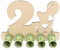 Spruchreif | Originelle Geldgeschenke | Geschenk zum 2.Geburtstag | Geldgeschenk 2.Geburtstag | Geschenk Junge Mädchen | Geldgeschenk Sohn Tochter | Geburtstagszahl 2