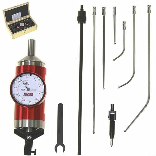 HEIBTENY 1Set Messuhr DTI Gauge 0-10mm Genauigkeit Zentrierung Indikator Koaxial Zentrierung Messuhr Hohe Präzision Messwerkzeuge