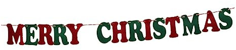 Warmhm Frohe Weihnachten Briefe Banner Weihnachtsbanner Wimpelkette Für Party Hängendes Banner Weihnachten Hängende Fahnen Wimpelkette Einschulung