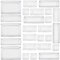 Collazoey 25 pcs Organisateurs de Tiroirs en Transparent,avec 4 tailles Organisateur de coiffeuse, organiseur de maquillage transparent antidérapant pour salle de bain,cosmétiques,cuisine,bureau