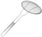 ABOOFAN Passoire à Huile de Cuisine Écumoire Louche 22 Cm de Diamètre en Acier Inoxydable Polyvalente pour Les Besoins de Cuisson Des Nouilles Des Frites
