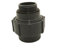 HAF® Raccord de transition en PVC Flexfit avec raccord de serrage de 50 mm x filetage extérieur de 2 | Pince x AG | Connecteur de serrage en PVC-U pour raccordement de tuyau flexible – Qualité :