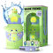 Darcarper Botella de Agua para Niños - Termo 450ml con Pajita Sin BPA, Acero Inoxidable, A Prueba de Fugas, 2 Tapas, Cerradura Segura, Reutilizable