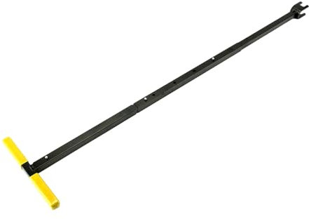 GLOGLOW Clé d'arrêT d'eau, clé Multifonctionnelle et pour Compteur d'eau avec Poignée en T pour la Réparation (YELLOW)