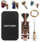 XINYUWIN 3 in 1 Bottle Openers & Can Opener with Metal Toothpick Titanium Toothpicks,Ring Pull can Jar Opener,Beer and Drinks Bottle Opener Multi-Purpose (Bronze)