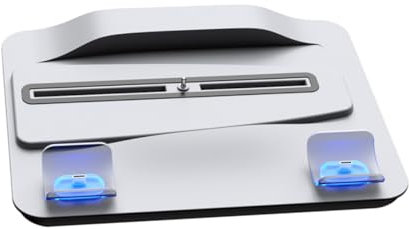 OSALADI Multi-funktionale Ladestation Mit Kühlstand Dual-controller-ladegerät -indikator Kompatibel Mit Slim Digital Edition -