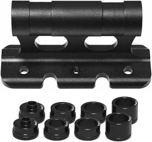 pistro Bike Fork Mount - Quick Release Thru Axle Carriers for Front Fork Block - Compatible with 5x100mm, 12x100mm, 15x100mm, 15x110mm - Durable Aluminum Alloy