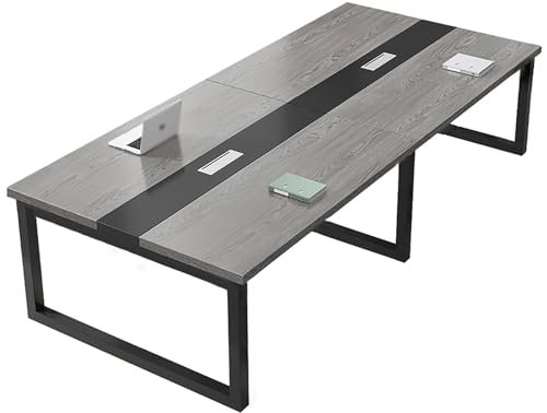 Biertisch, Party Tisch, Gartentische, Großer Langer Esstisch im Industriestil mit Metallrahmen, Robust und Langlebig, Geeignet für Große Familien, Partys(160 * 80cm)
