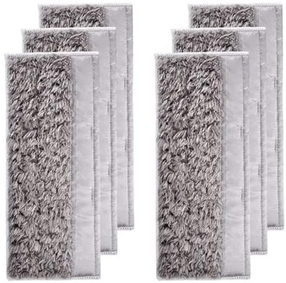 Accesorio de vacío Compatible con iRobot Braava Jet M6, paños de fregona lavables, trapos, almohadillas, accesorios for aspiradora robot, trapeador seco y húmedo, paño de limpieza, piezas de trapo.(6p