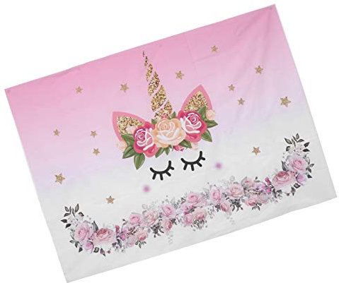 SHINEOFI 1 Pieza de Fiesta Infantil de Unicornio de para Cumpleaños para Fotografía y