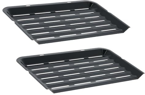 Masterpart Cooker Oven Grill Tray Black Enamel To Fit Siemens Cookers & Ovens 00577715
