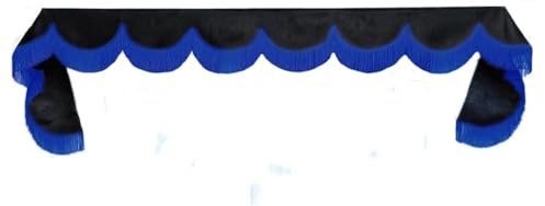 LKW Frontscheibenborde (Schwarz - Blau)