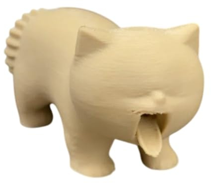 Zahnpasta-Topper – lustiger Badezimmeraufsatz für Kinder und Tierliebhaber, 3D-Druck mit kreativem Kätzchen-Design, kompaktes Thekenzubehör für Wohnheim, Dusche, Zuhause, 3,9 x 7 x 4,1 cm