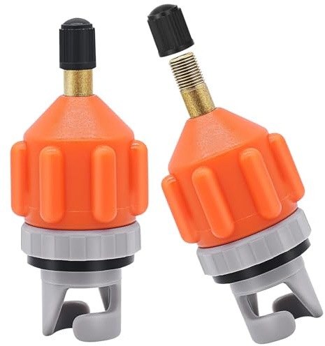 SSIMIDAPT 2 Pezzi Adattatore Gonfiabile Pompa SUP per Compressore Convertitore di Valvola d'Aria Adattatore per Kayak Accessorio per Tavola da Surf Paddle Board Gommoni e Paddleboard (Tipo 3)