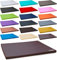 dogsfavorite Hundebett Easy aus Kunstleder Gr. XL 120 x 100cm braun Kofferraummatte Hundematte Hundekissen Hundebetten