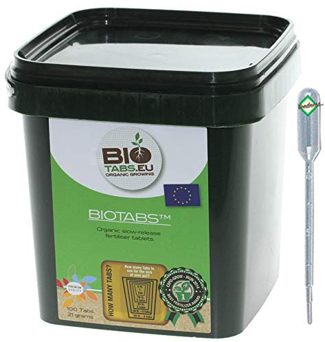 Weedness BioTabs 10 Stück - Naturdünger Grow Flüssig Bio Orchideen Bonsai Organische Dünger