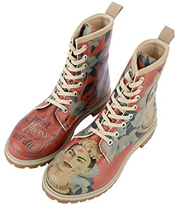 DOGO Women's Fkl Long Boots Fashion, Multicoloured, 6.5 UK