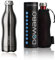 Dowabo Isolierflasche - Edelstahl Trinkflasche, BPA-frei, kohlensäuredicht, auslaufsicher - inklusive Bottle-Bag - Silver 500 ml