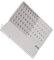 Garneck 1 Stück Schreibtisch Kalender Haushalt Metall Kalender Tischkalender Aluminium Kalender Silber Schreibtisch Kalender Metall Kalender